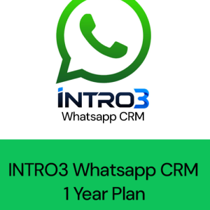 Intro3 WhatsApp CRM 1 Year Plan