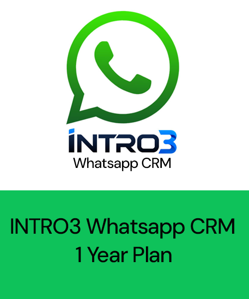 Intro3 WhatsApp CRM 1 Year Plan